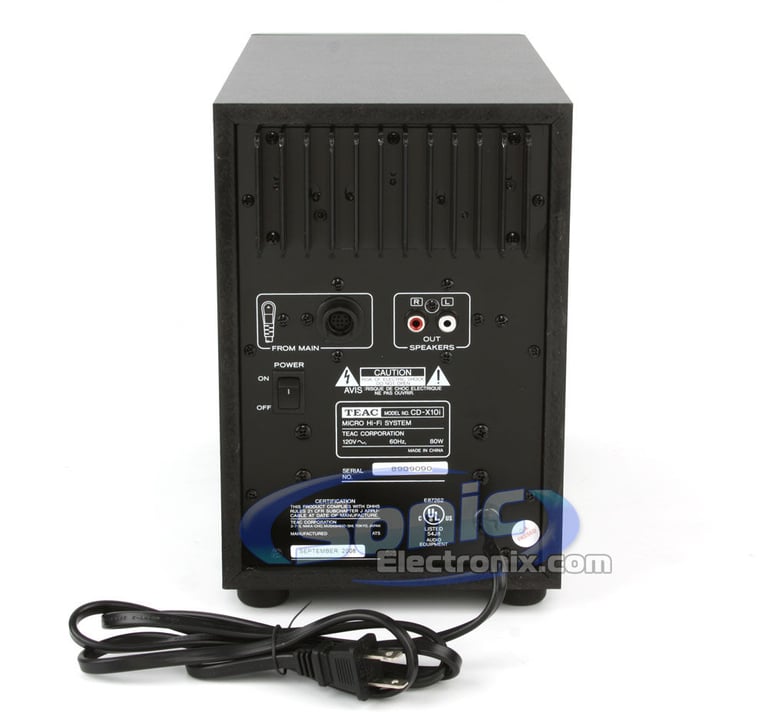 Teac CD-X10I Image 10