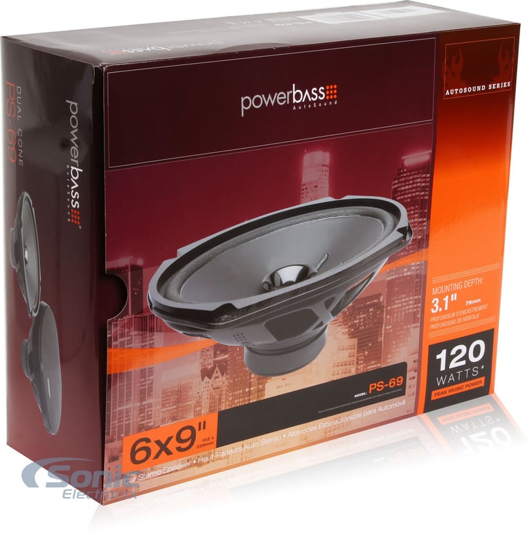 PowerBass PS-69 LIKE NEW DAMAGED PACKAGING Image 7