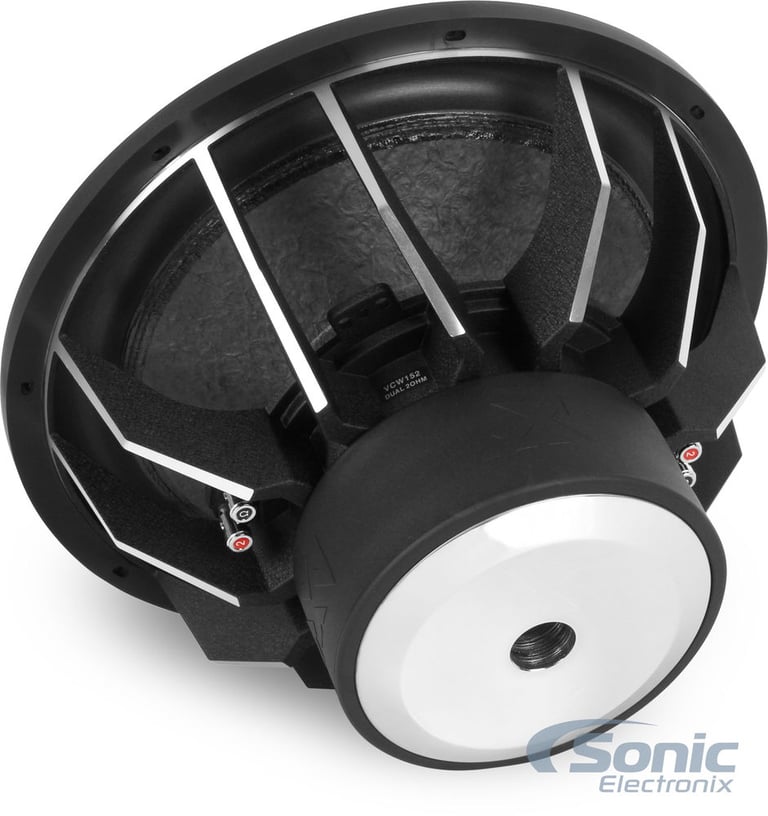 NVX VCW152 1000W 15" Subwoofer + Hifonics HFi1000.1D 1000W RMS Amplifier Package Image 4