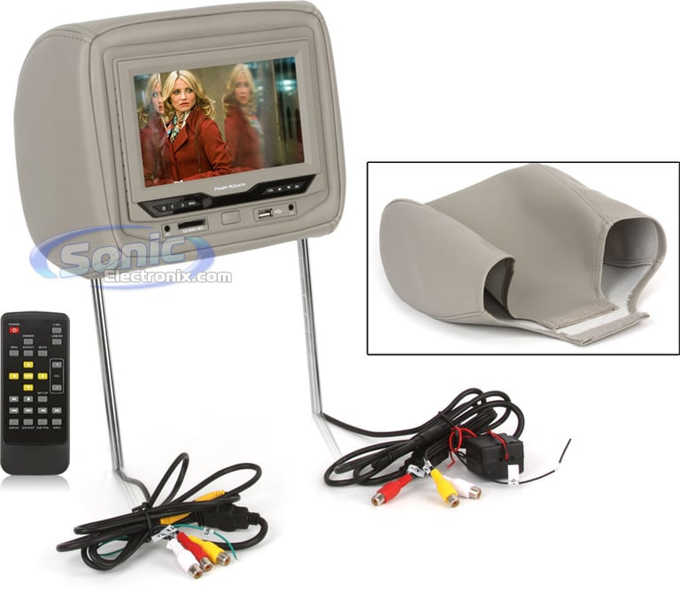 Power Acoustik HDVD-73GR (Light Gray) Image 1