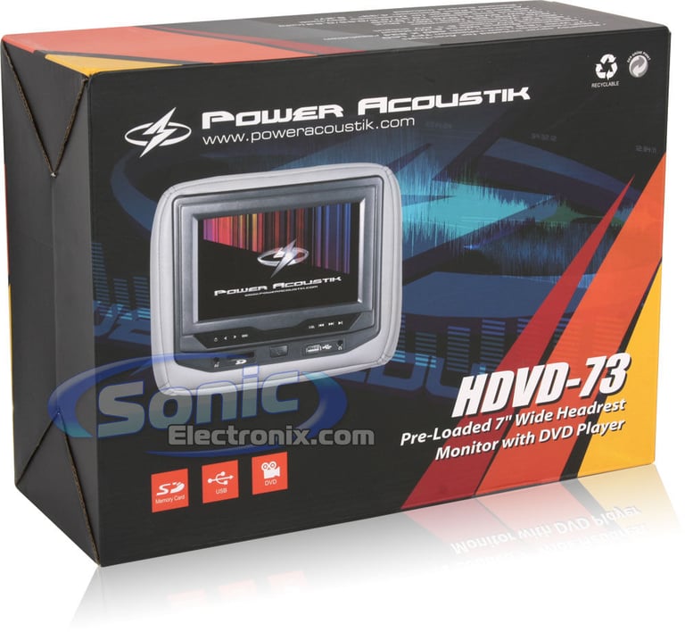 Power Acoustik HDVD-73GR (Light Gray) Image 12