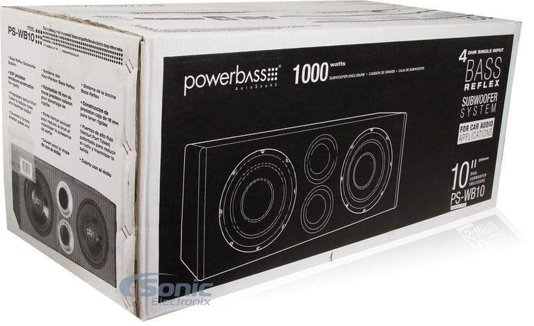 PowerBass PS-WB10 Open Box Complete Image 6