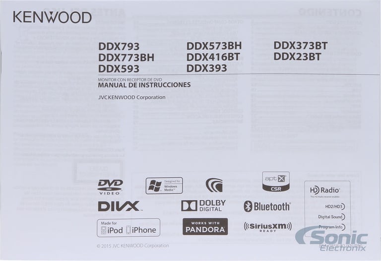 Kenwood DDX573BH, Open Box (Very Good, Used) Image 8
