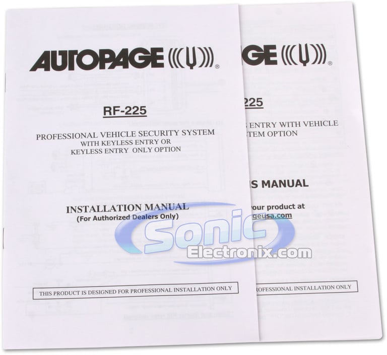 AutoPage RF-225A Image 6