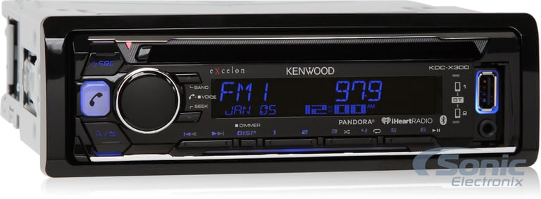Kenwood eXcelon KDC-X300 Image 2