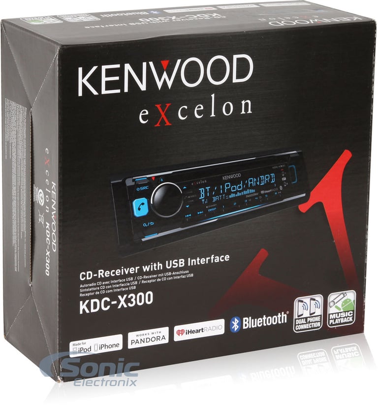 Kenwood eXcelon KDC-X300 Image 10