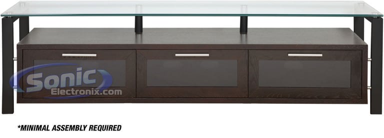 Plateau D&Eacute;COR 71 (Espresso w/ Clear Glass) Image 2
