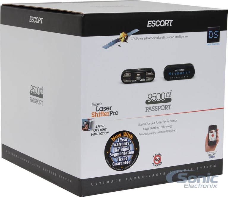 Escort Passport 9500Ci with Laser ShifterPro sensors Image 25