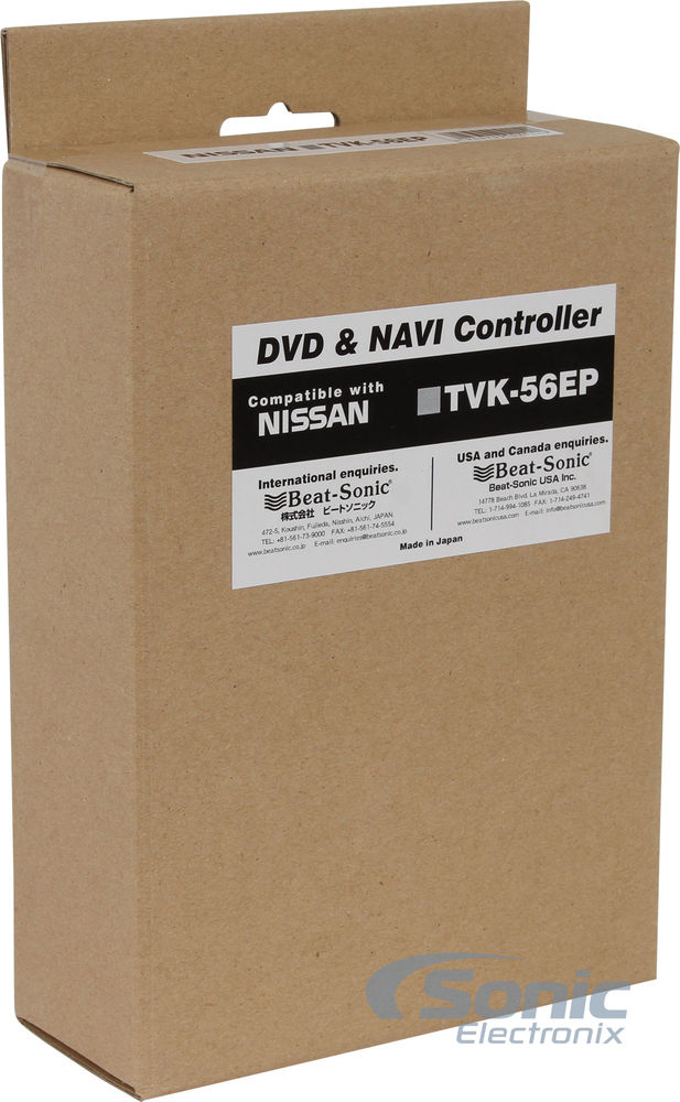 Beat-Sonic Infiniti and Nissan Navigation and Video Bypass (TVK-56) Image 3