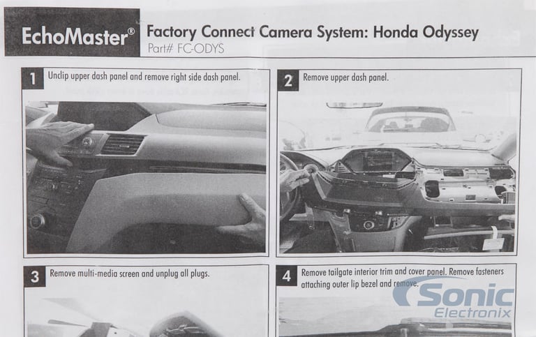 Echomaster Honda Odyssey Rear-View Camera Integration Kit  (FC-ODYS) Image 7