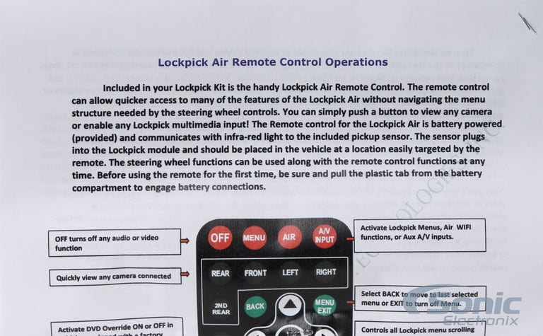 LockPick General Motors Smartphone Mirroring with Navigation and Video Bypass (GMX AIR) Image 8