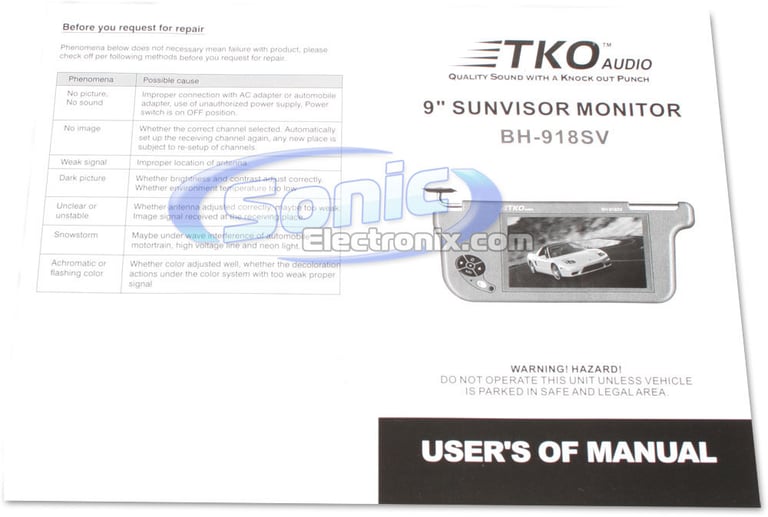 TKO Audio BH-918SV (BEIGE) Image 7
