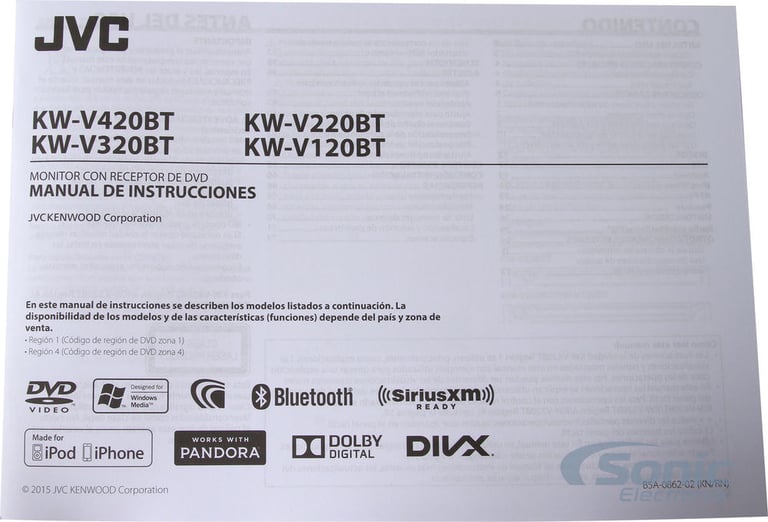 JVC KW-V420BT Image 10