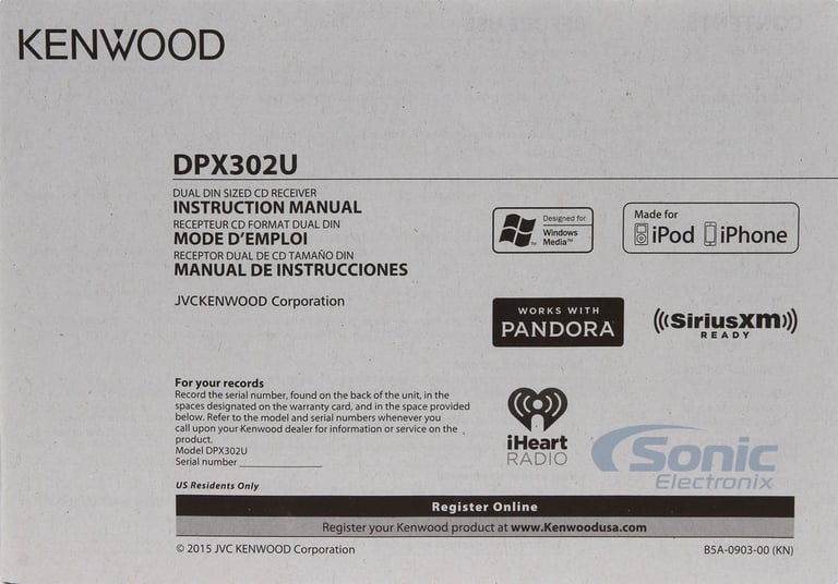 Kenwood DPX302U Image 9