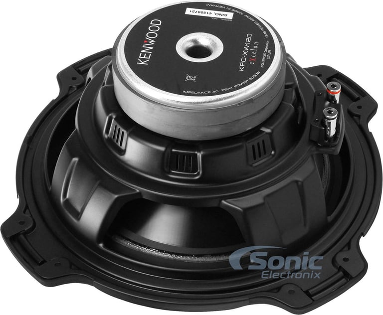 Kenwood eXcelon KFC-XW120 Image 4