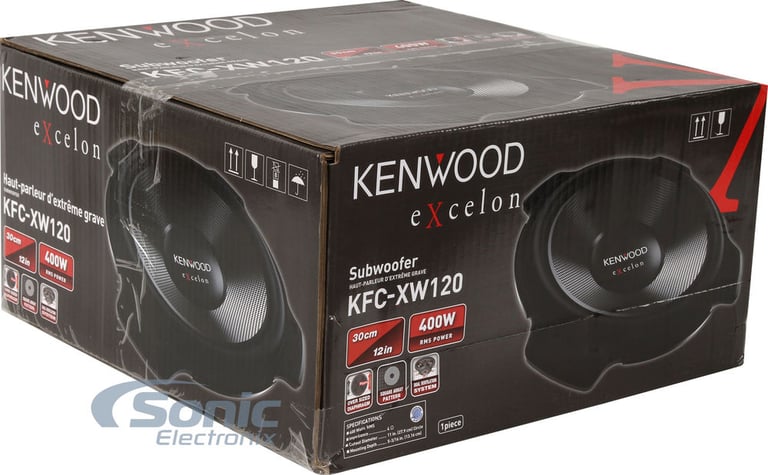 Kenwood eXcelon KFC-XW120 Image 6
