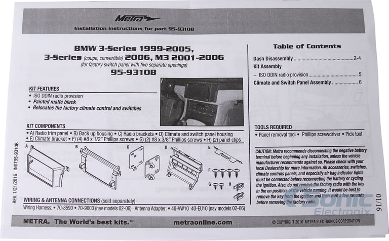 Metra 95-9310B Image 6