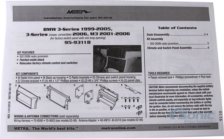 Metra 95-9311B Image 6