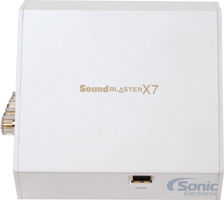 Creative Sound Blaster X7 Limited Edition (Pearl White) Image 4