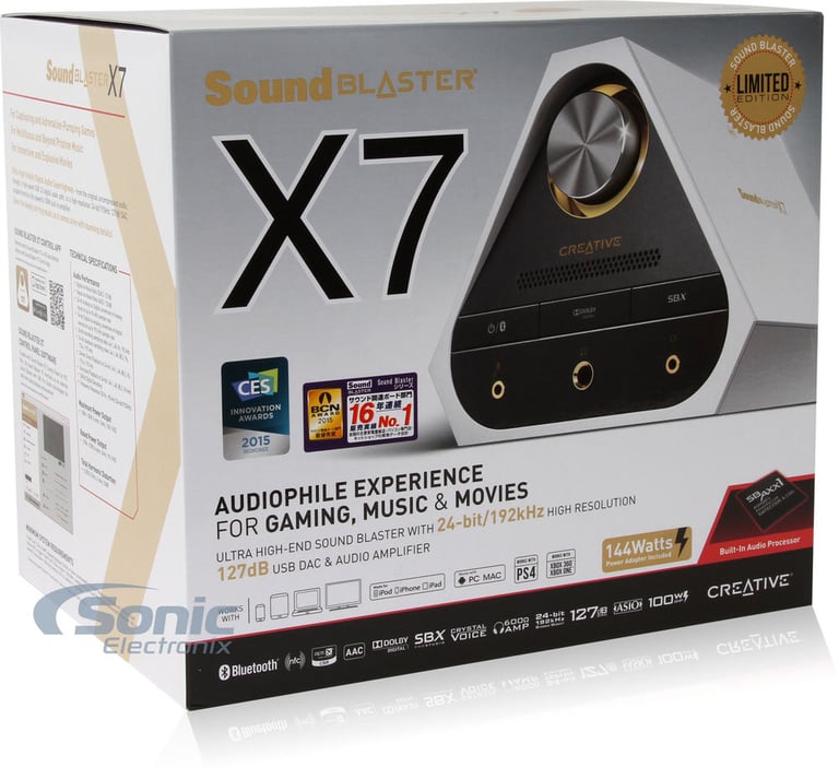 Creative Sound Blaster X7 Limited Edition (Pearl White) Image 6