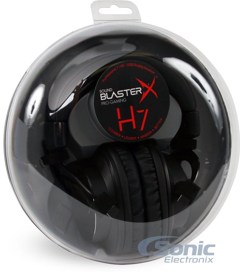 Creative Sound BlasterX H7 Open Box, Good Condition Used Image 7