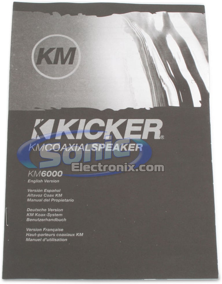 Kicker KM6000 (09KM6000) Image 6