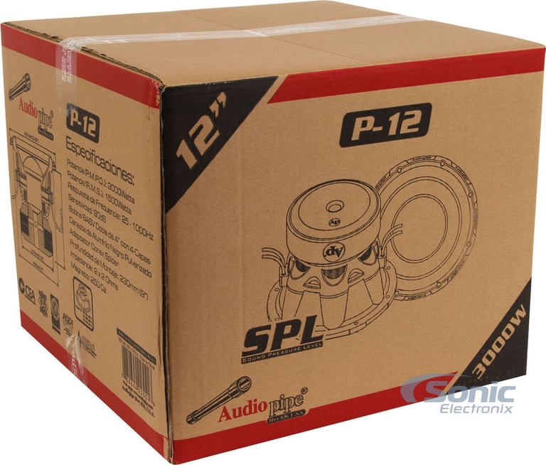 Audiopipe SPL Subwoofer - P-12 Image 5