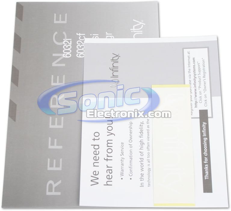 Infinity Reference 6032si Open Box Image 6