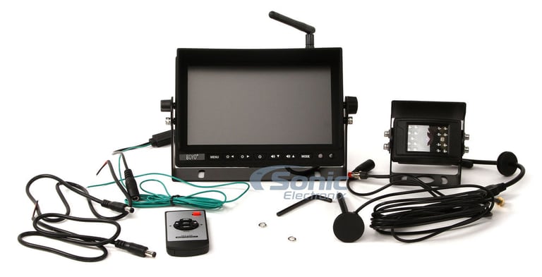 7" Monitor and Heavy Duty Rear View Camera Digital Wireless System Image 9
