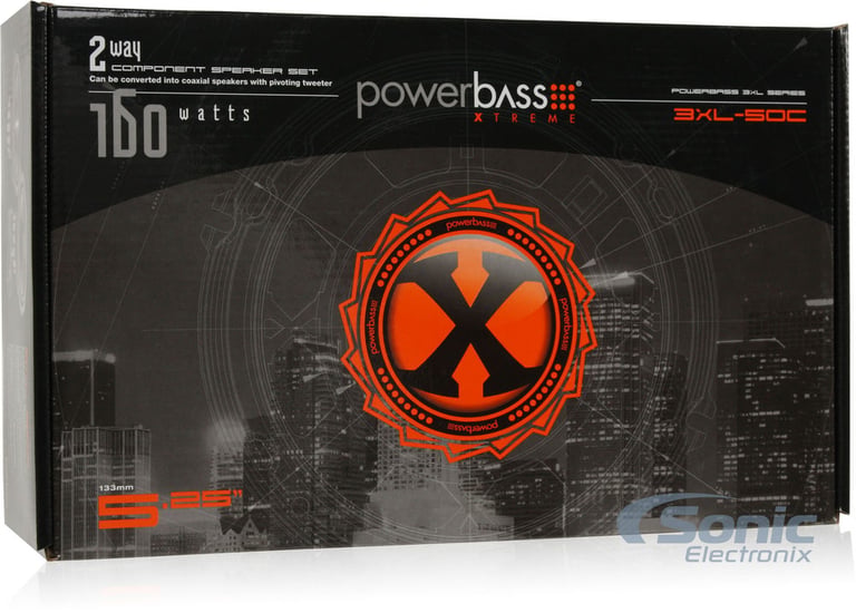 PowerBass 3XL-50C with Speaker Adapters Image 13