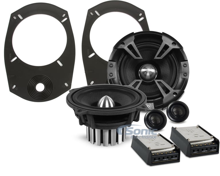 PowerBass 3XL-50C with Speaker Adapters Image 1