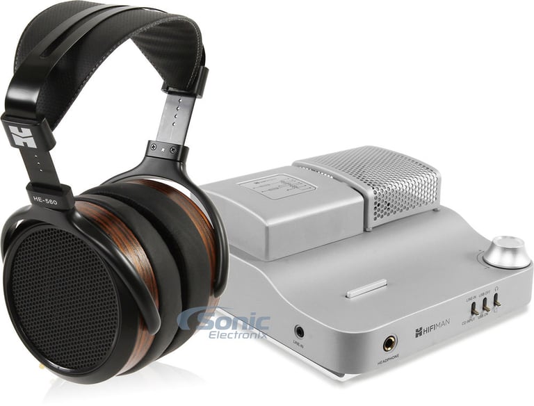 HIFIMAN HE-560 + EF-100 Amplifier Image 1
