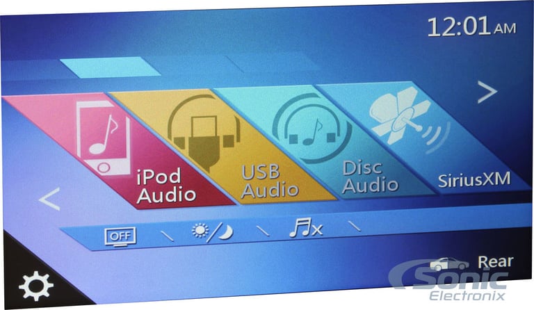 Clarion NX706 High Resolution Car Stereo with XM-GS4 4-Channel Amplifier Image 15