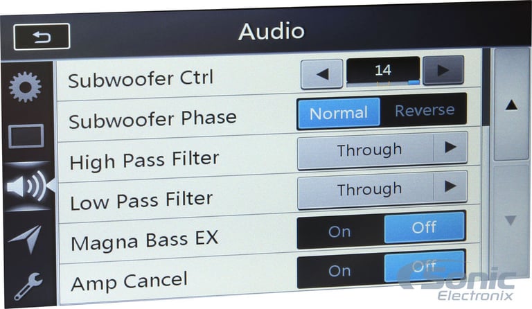 Clarion NX706 High Resolution Car Stereo with XM-GS4 4-Channel Amplifier Image 33