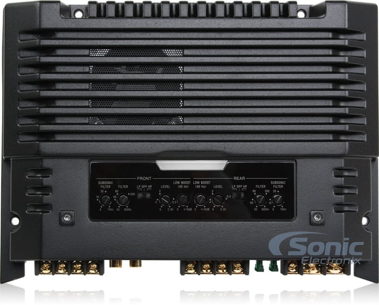 Clarion NX706 High Resolution Car Stereo with XM-GS4 4-Channel Amplifier Image 40