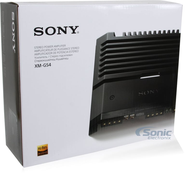 Sony High Resolution Car Audio Package with Receiver, Super Tweeters and Amp Image 22