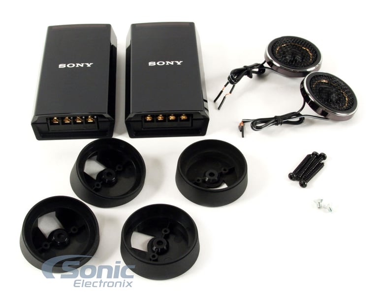 Sony High Resolution Car Audio Package with Receiver, Super Tweeters and Amp Image 29