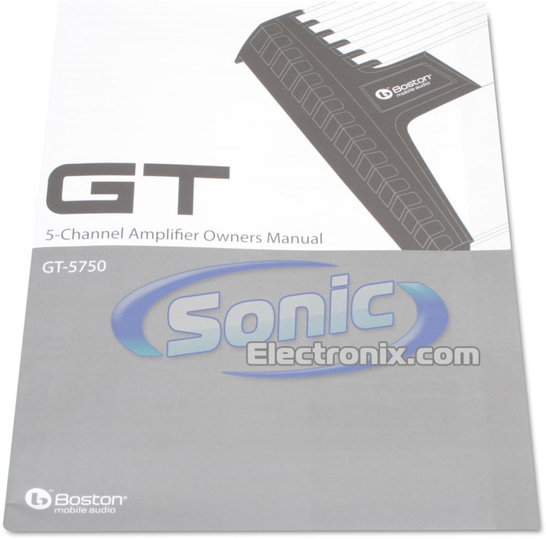 Boston Acoustics GT-5750 Image 7