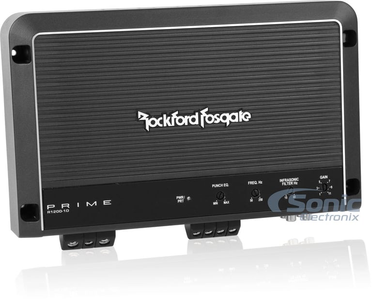 Rockford Fosgate Amp + Two NVX 12" Subwoofers Bass Bundle Image 2