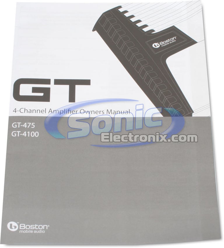 Boston Acoustics GT-4100 Open Box Image 7