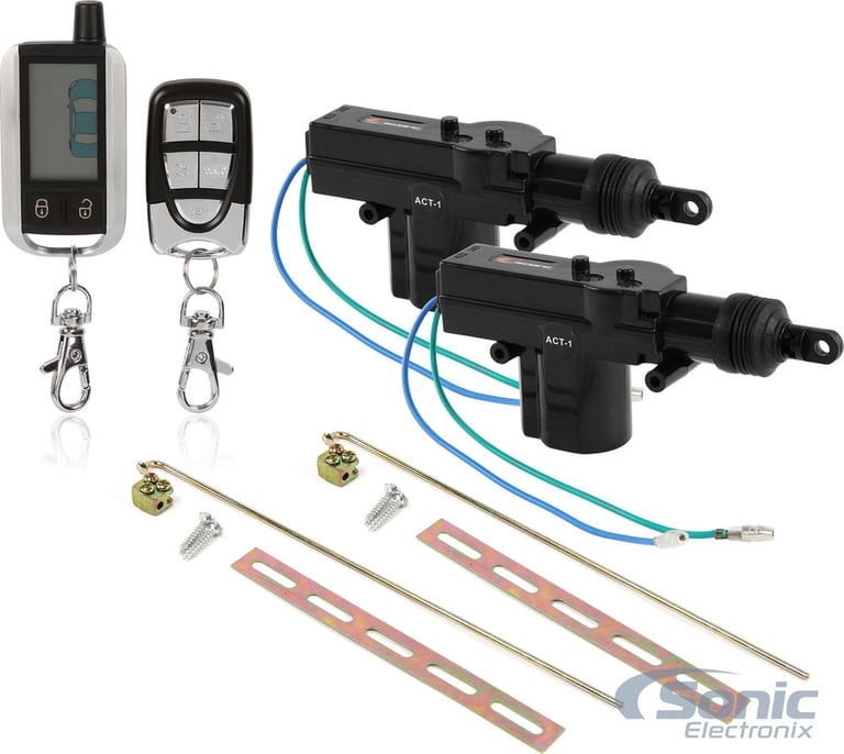 Crimestopper FS-32 Keyless Entry and 2-Door Power Lock Kit Image 1