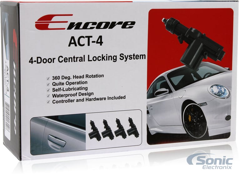 Crimestopper FS-32 Keyless Entry and 4-Door Power Lock Kit Image 22