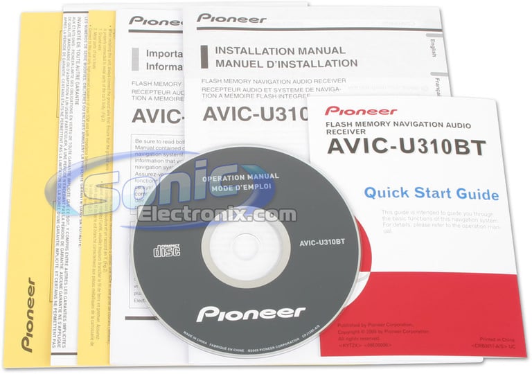 Pioneer AVIC-U310BT Factory Refurbished Image 13