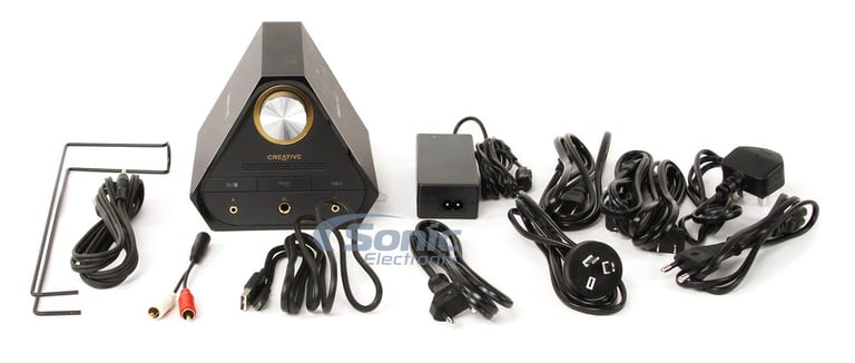 Creative Sound Blaster X7 (Black) + Sonic Electronix Bonus Pack 2 Image 5