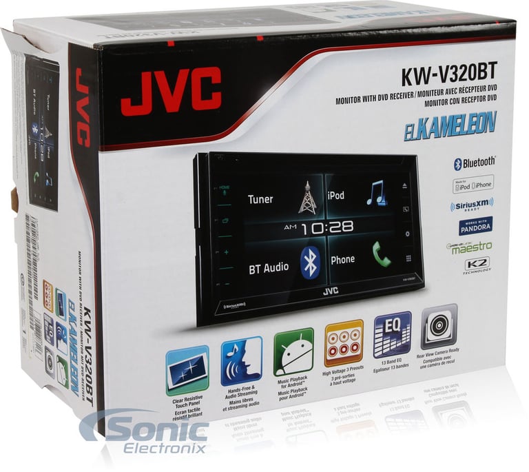 JVC El Kameleon KW-V320BT Arsenal Series Image 9