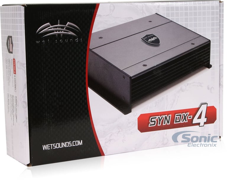 Wet Sounds SYN-DX 4 Damaged Packaging Only Image 8