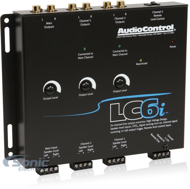 AudioControl LC6i (Black) Open Box Image 1