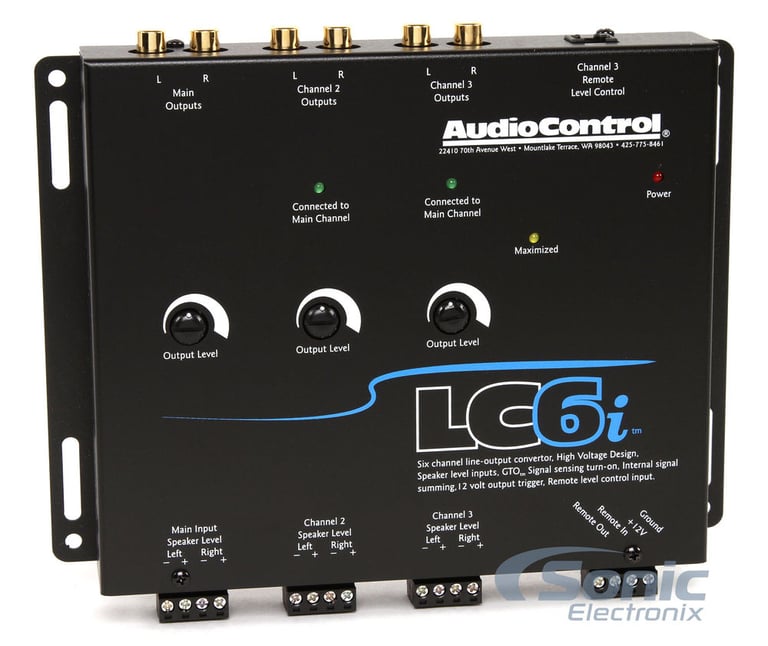 AudioControl LC6i (Black) Open Box Image 2