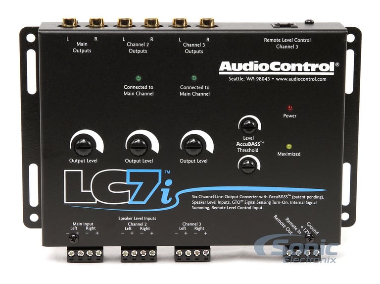 AudioControl LC7i Black Open Box Complete Image 2