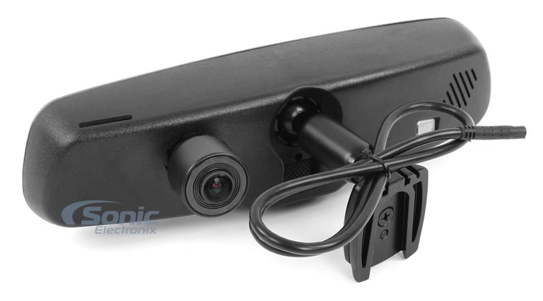 Vehicle Specific Package: Rearview Mirror & DVR + Bar Mount Back-Up Camera Image 3